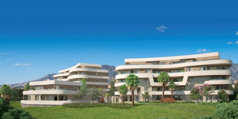 Aria by the Beach, New build 3 bedroom apartments with sea views